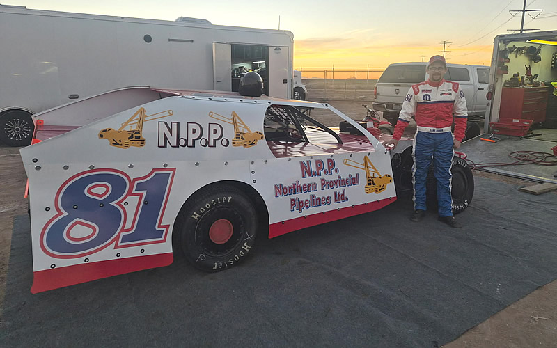 TEAM NPP'S LANE ZERBIN AT CENTRAL ARIZONA RACEWAY