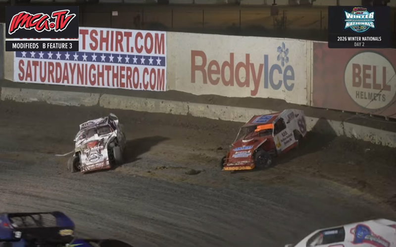FINAL LAP OF THURSDAY NIGHT "B" FEATURE AT CENTRAL ARIZONA RACEWAY
